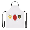 Creepy apron featuring the "Don't Hug Me I'm Scared" design, a popular YouTube horror comedy series