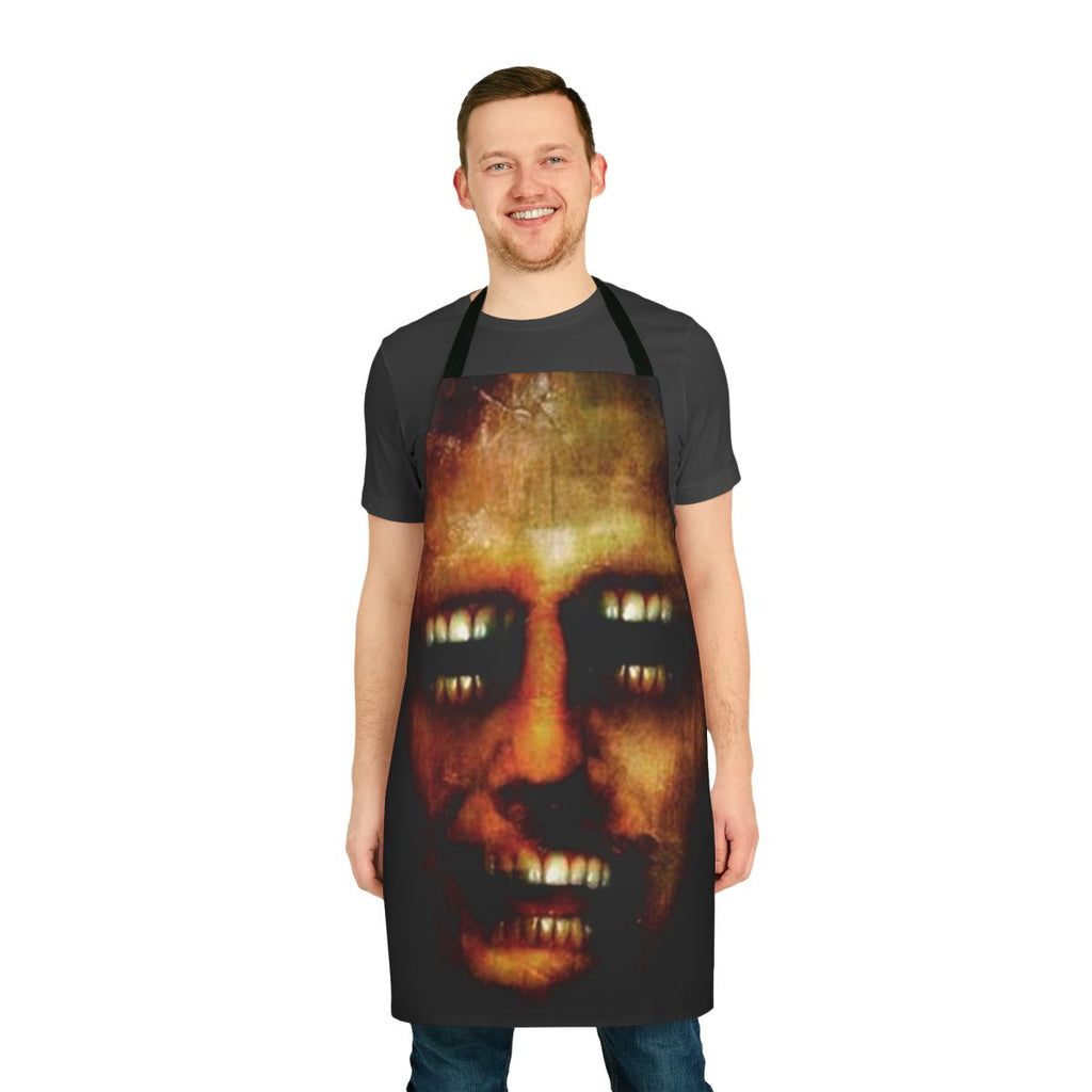 Spooky apron featuring the Corinthian from The Sandman comics
