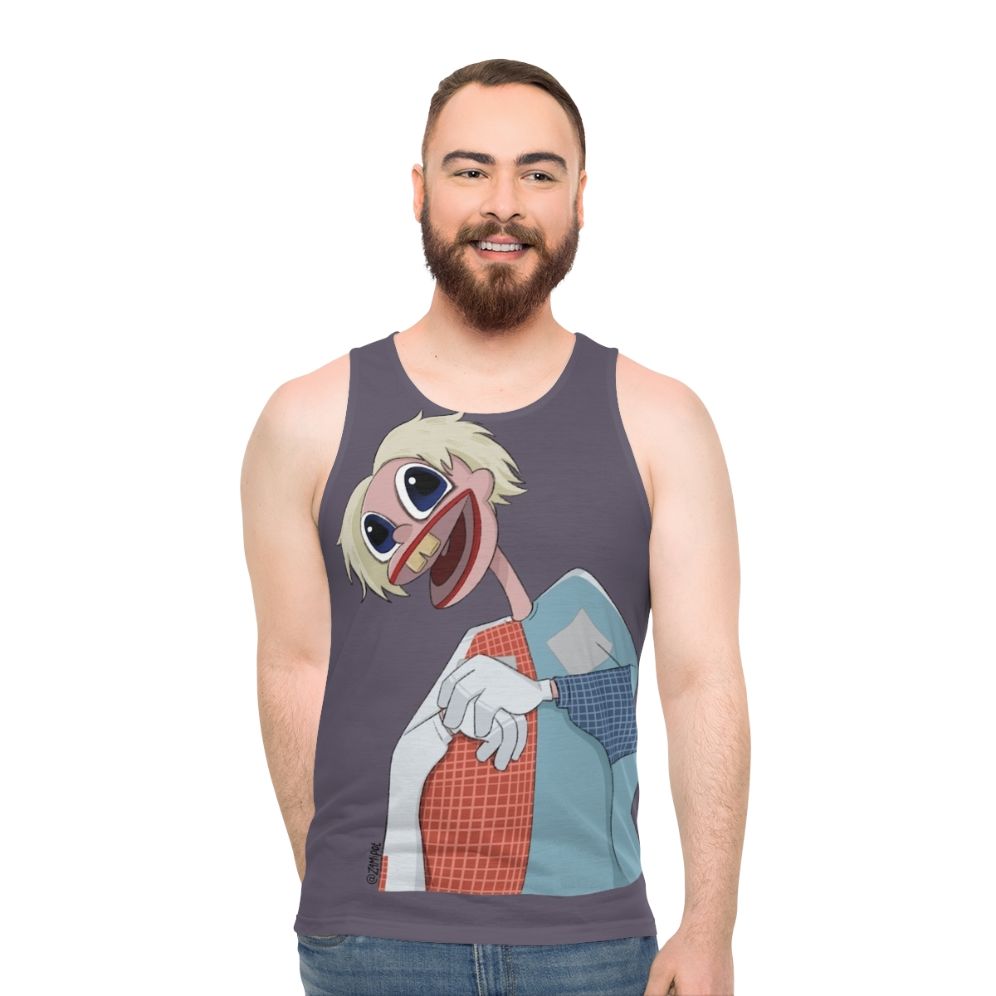 Creepy Ratafak Plachta Unisex Tank Top