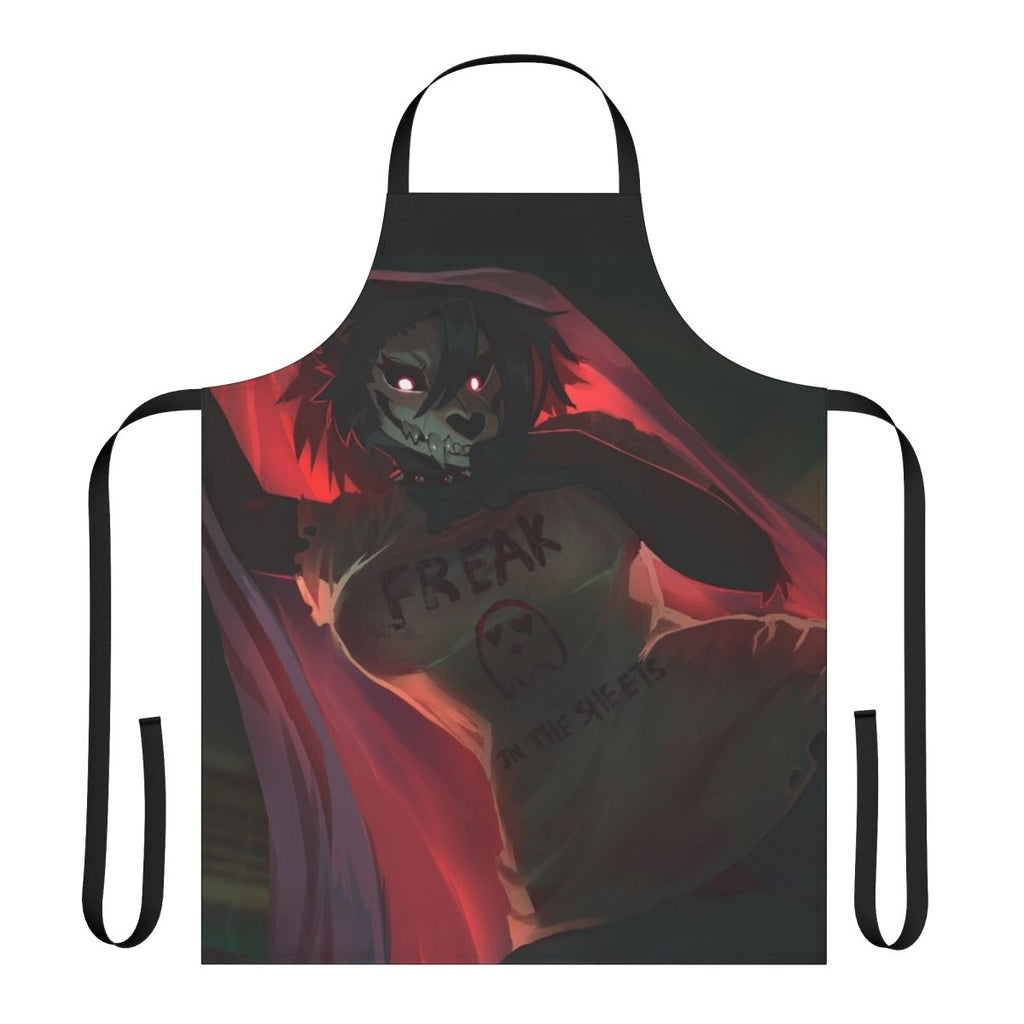Apron featuring the unsettling SCP-1471 werewolf-like creature