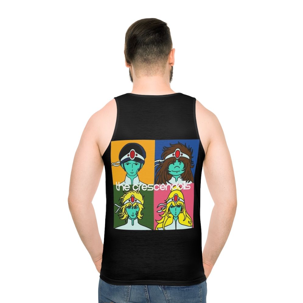 Crescendolls Alien Unisex Tank Top featuring Daft Punk inspired minimalist design