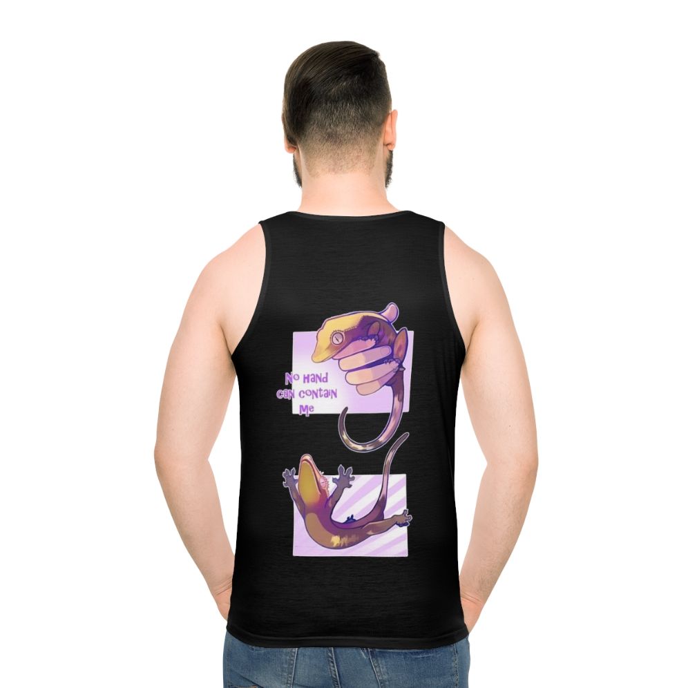 Unisex crested gecko tank top