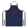 Crimson Fists-Inspired Apron with Chapter Symbols and Pauldrons