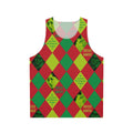 Criss cross unisex 80s movie tank top