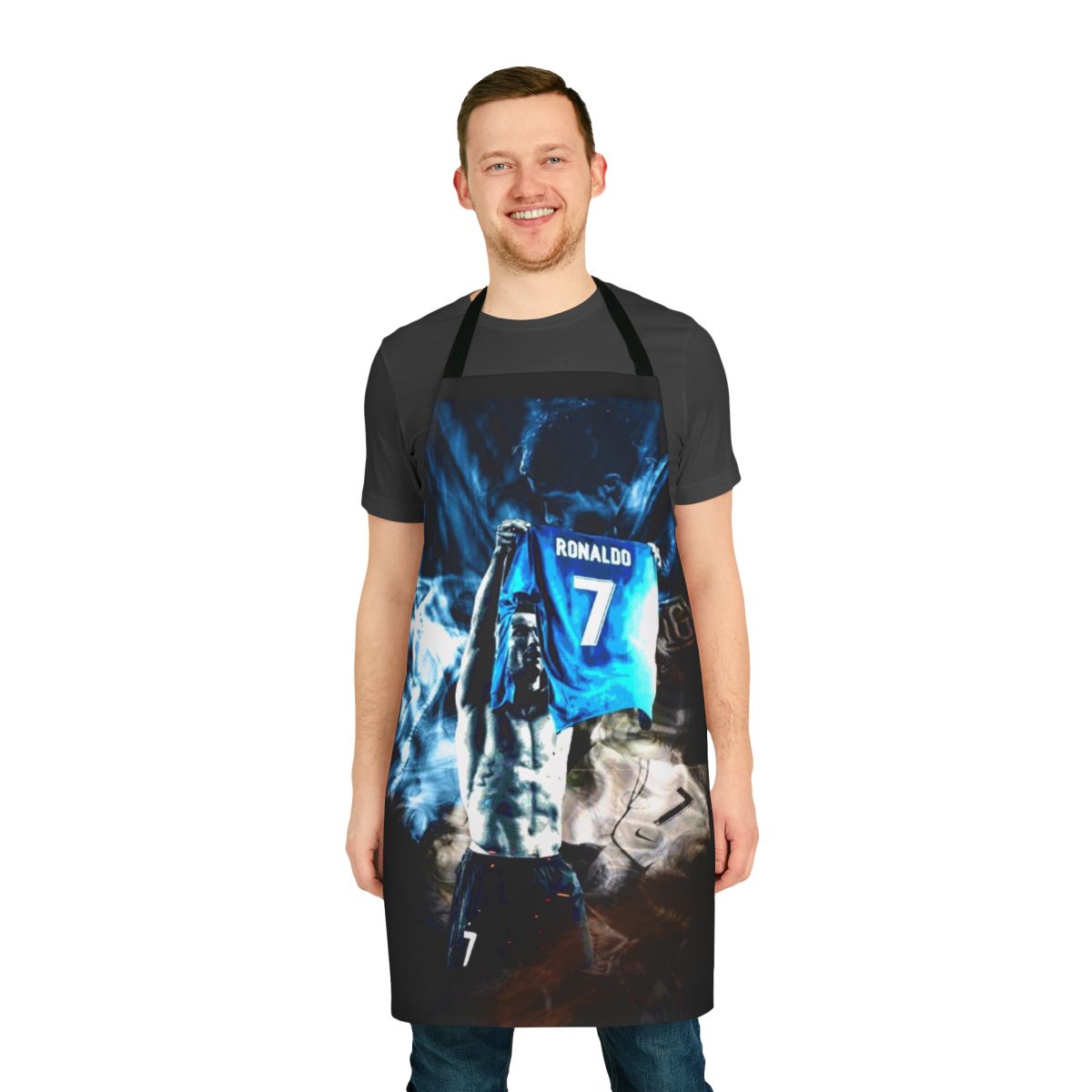 Cristiano Ronaldo Inspired Apron - Football/Soccer Fan Gear