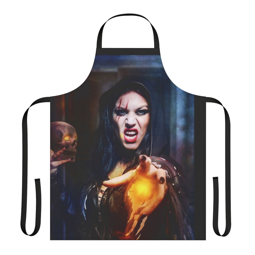 Apron featuring Cristina Scabbia, lead singer of the metal band Lacuna Coil