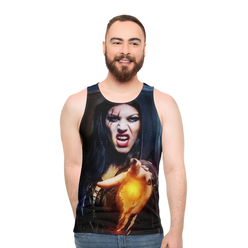 Cristina Scabbia Lacuna Coil Unisex Tank Top