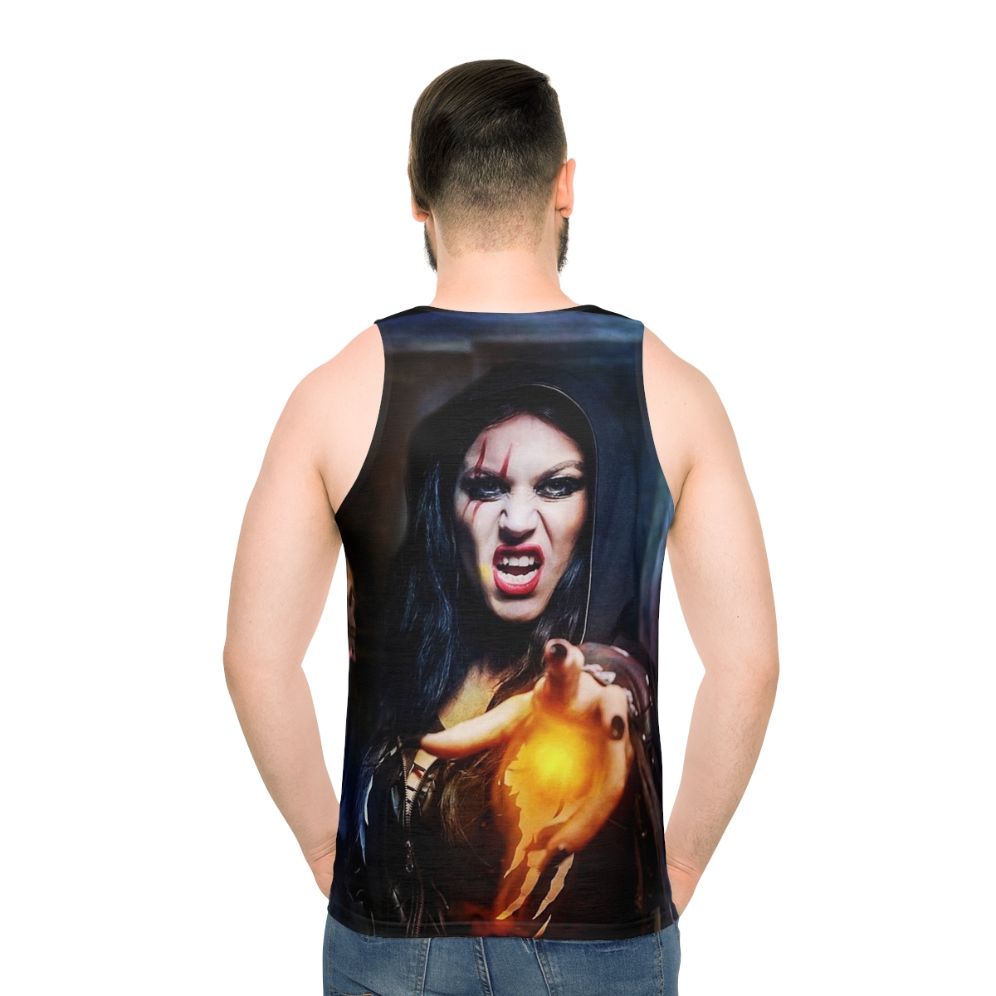 Cristina Scabbia Lacuna Coil Unisex Tank Top