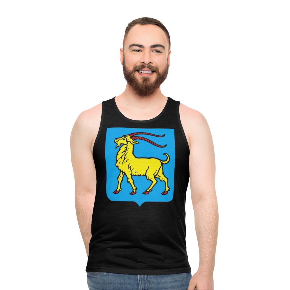 Croatia Istria Heraldic Goat Unisex Tank Top