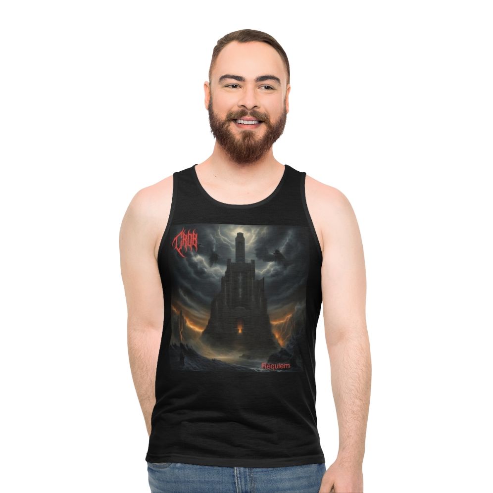 Crob Requiem Unisex Death Metal Tank Top