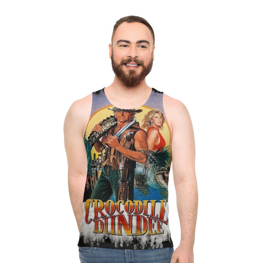 Crocodile Dundee Inspired Unisex Tank Top