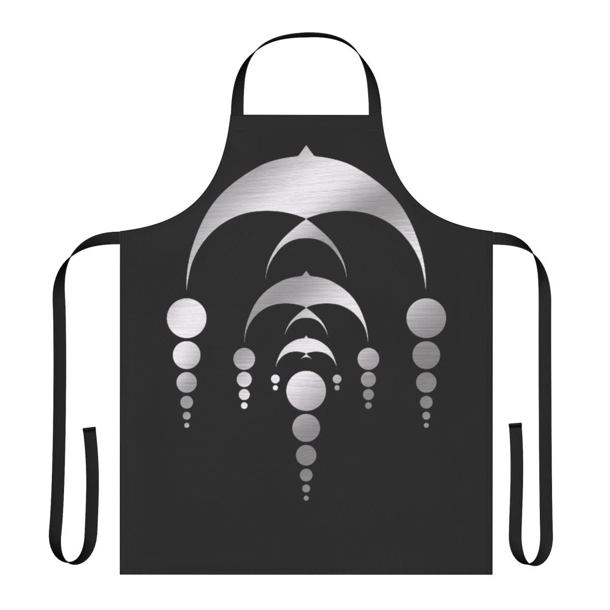 Crop Circle-Inspired Apron featuring an extraterrestrial and UFO design