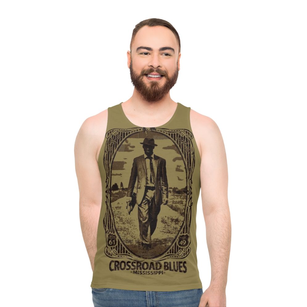 Crossroad Blues Unisex Tank Top
