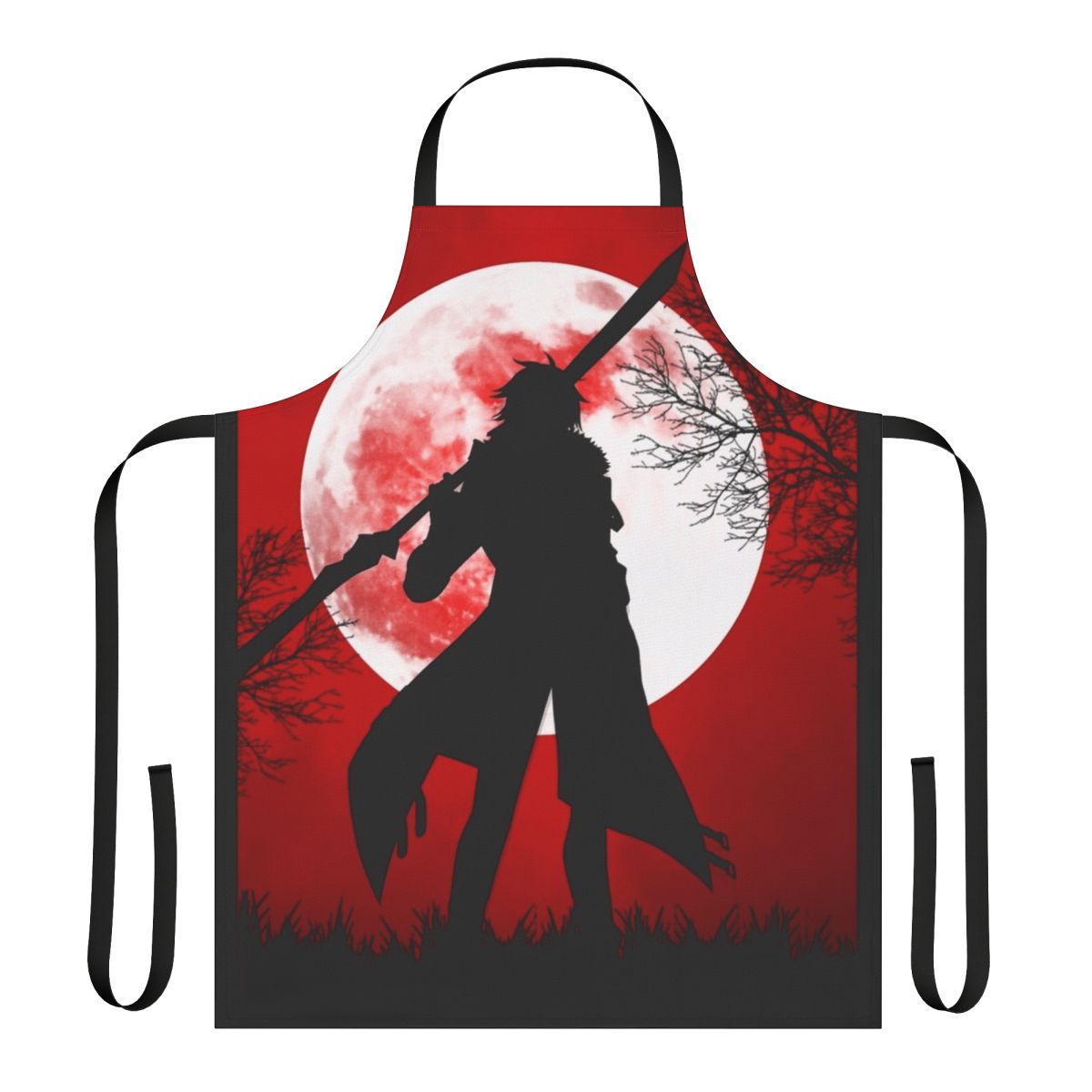 Crow-inspired red apron for fans of the Kiseki series and The Legend of Heroes: Trails of Cold Steel