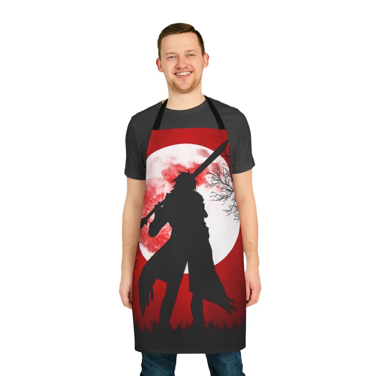 Crow-inspired red apron for fans of the Kiseki series and The Legend of Heroes: Trails of Cold Steel