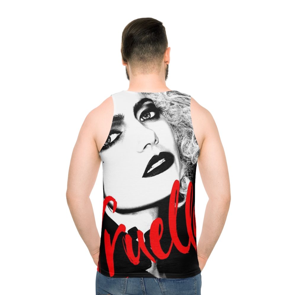 Cruella De Vil Inspired Unisex Tank Top