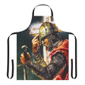Crusader Knight Inspired Apron with Usyk Boxer Imagery