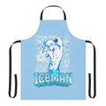 Apron featuring Iceman, the X-Men character with cryokinetic ice powers