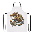 Stylish apron featuring a detailed dragon design, perfect for cryptocurrency enthusiasts.