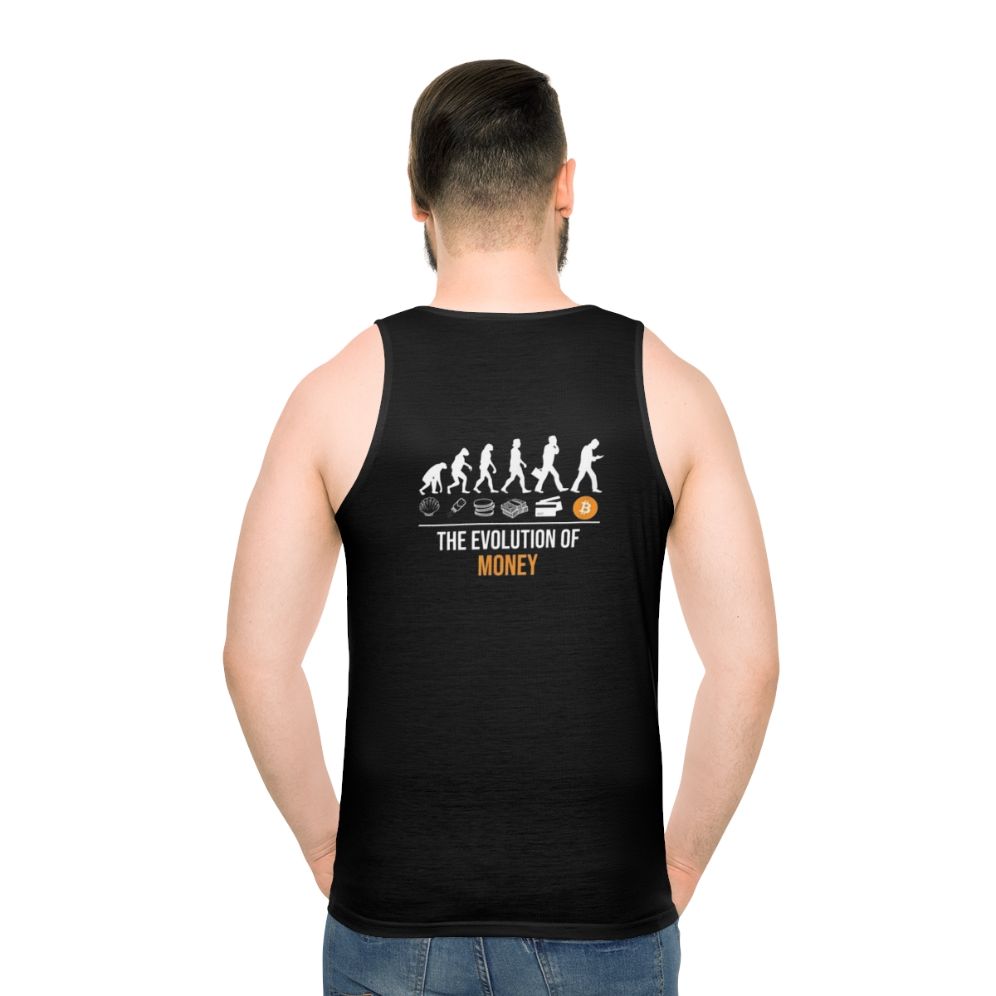 Cryptocurrency Evolution of Money Unisex Tank Top