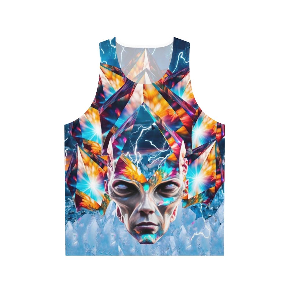 Crystal Time Machine Unisex Tank Top