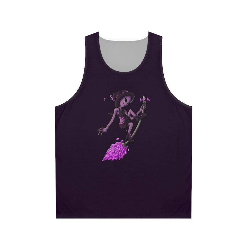 Crystal Witch Alien Unisex Tank Top