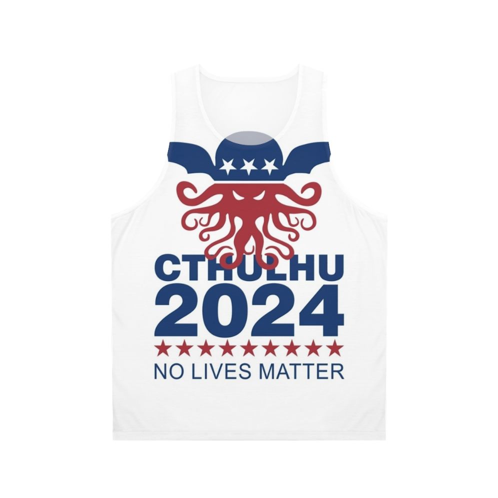 Cthulhu 2024 "No Lives Matter" Unisex Tank Top