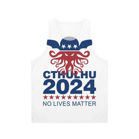 Cthulhu 2024 "No Lives Matter" Unisex Tank Top