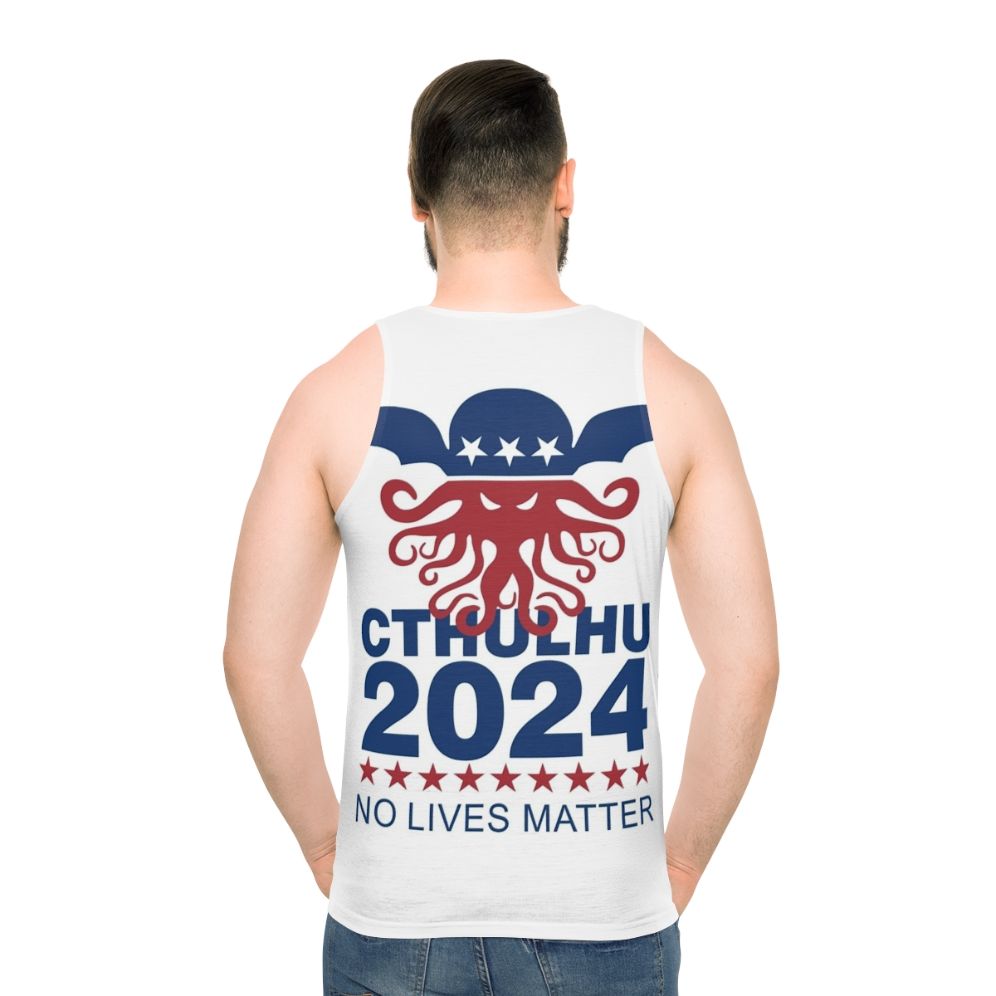Cthulhu 2024 "No Lives Matter" Unisex Tank Top