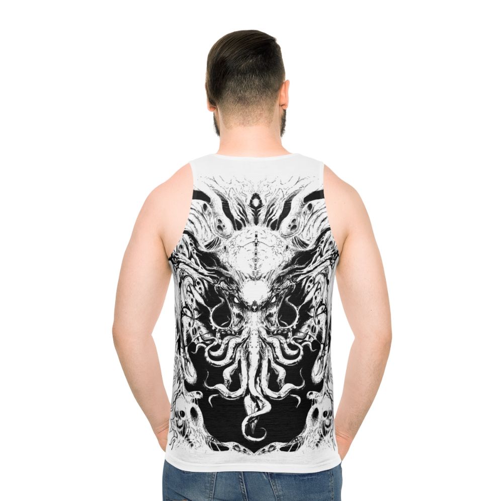Cthulhu horror unisex tank top