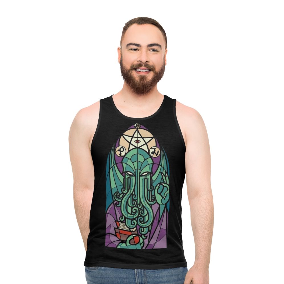 Cthulhu Lovecraft Horror Unisex Tank Top