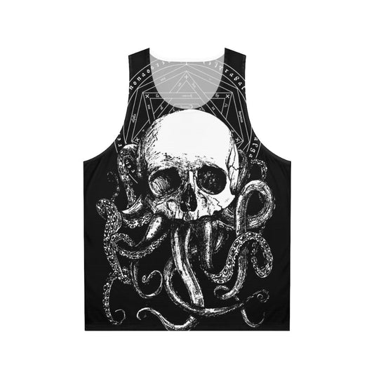 Cthulhu occult gothic dark esoteric unisex tank top