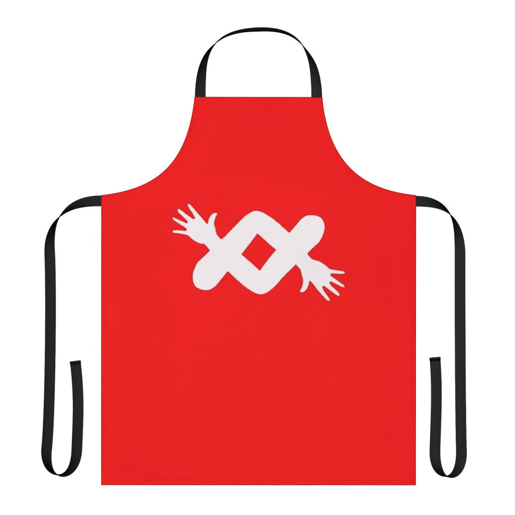Cult classic horror-themed apron featuring imagery from the film Santa Sangre by Alejandro Jodorowsky.