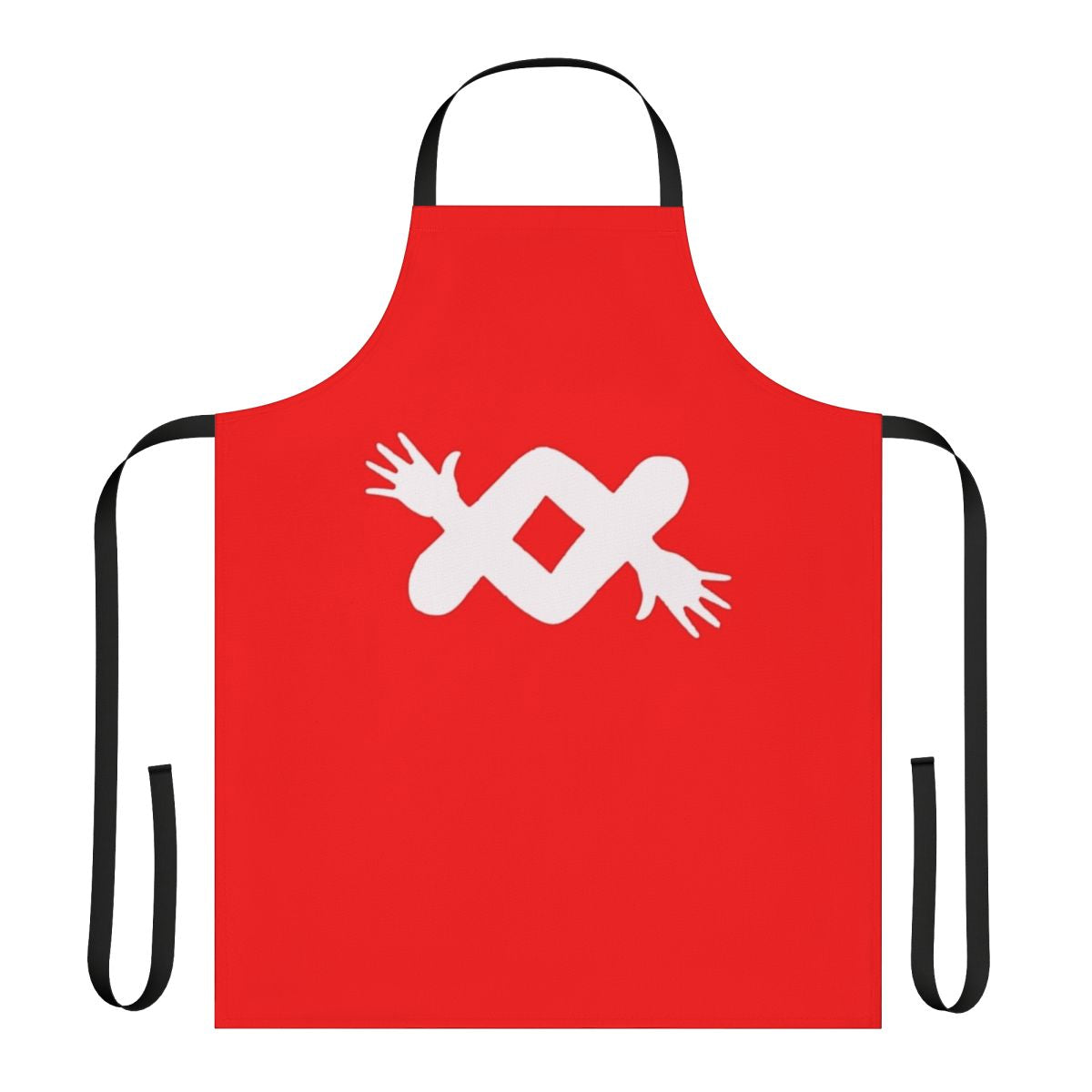 Cult classic horror-themed apron featuring imagery from the film Santa Sangre by Alejandro Jodorowsky.