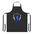 Apron with parody design inspired by the cult horror movie "I Know Who Killed Me" starring Lindsay Lohan.