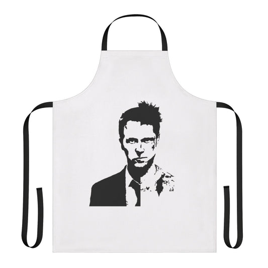 Fight Club inspired apron featuring Edward Norton and Bradd Pitt