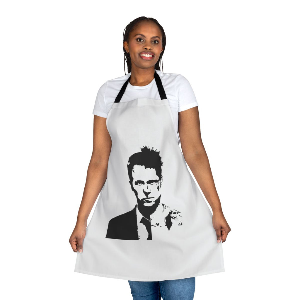Fight Club inspired apron featuring Edward Norton and Bradd Pitt