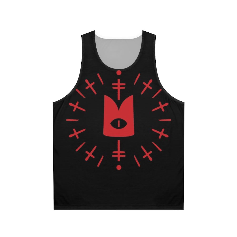 Cult of the Lamb Red Crown Ritual Unisex Tank Top
