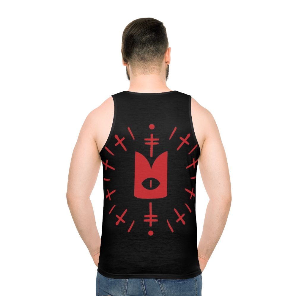 Cult of the Lamb Red Crown Ritual Unisex Tank Top