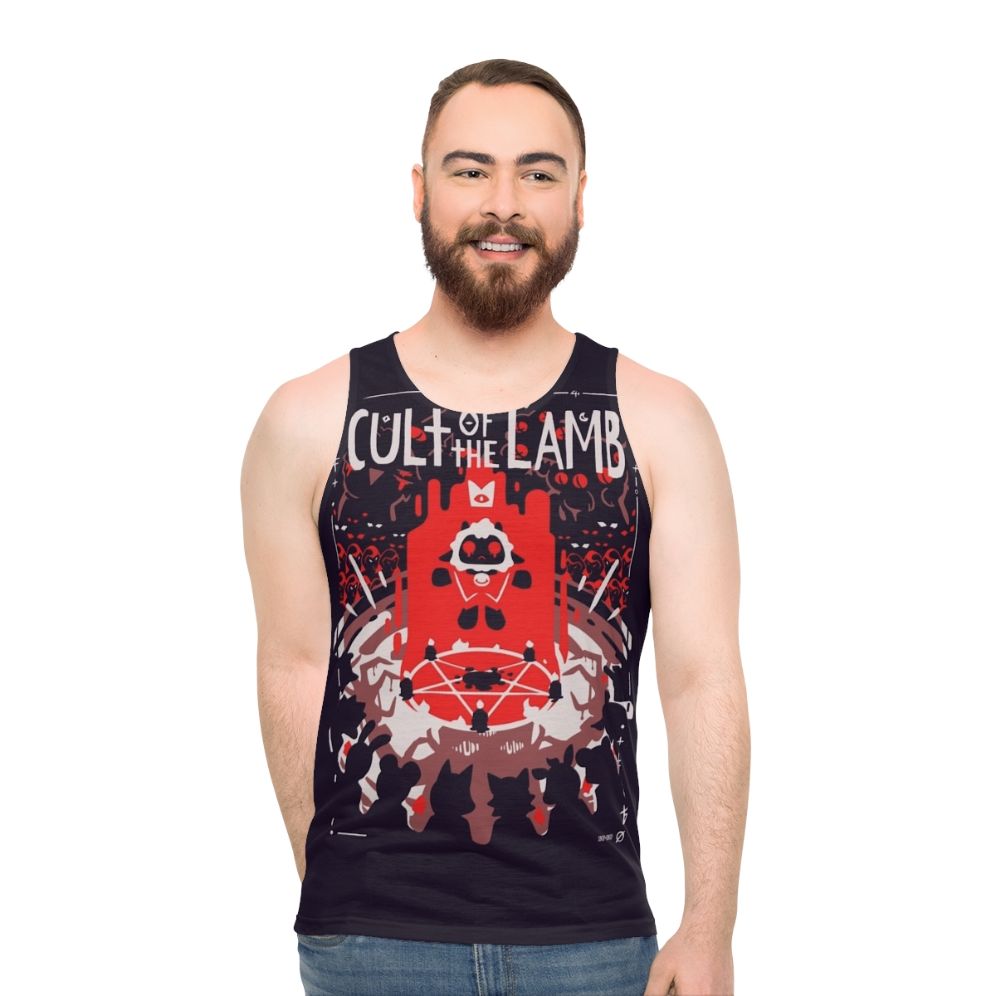 Cult of the Lamb unisex tank top