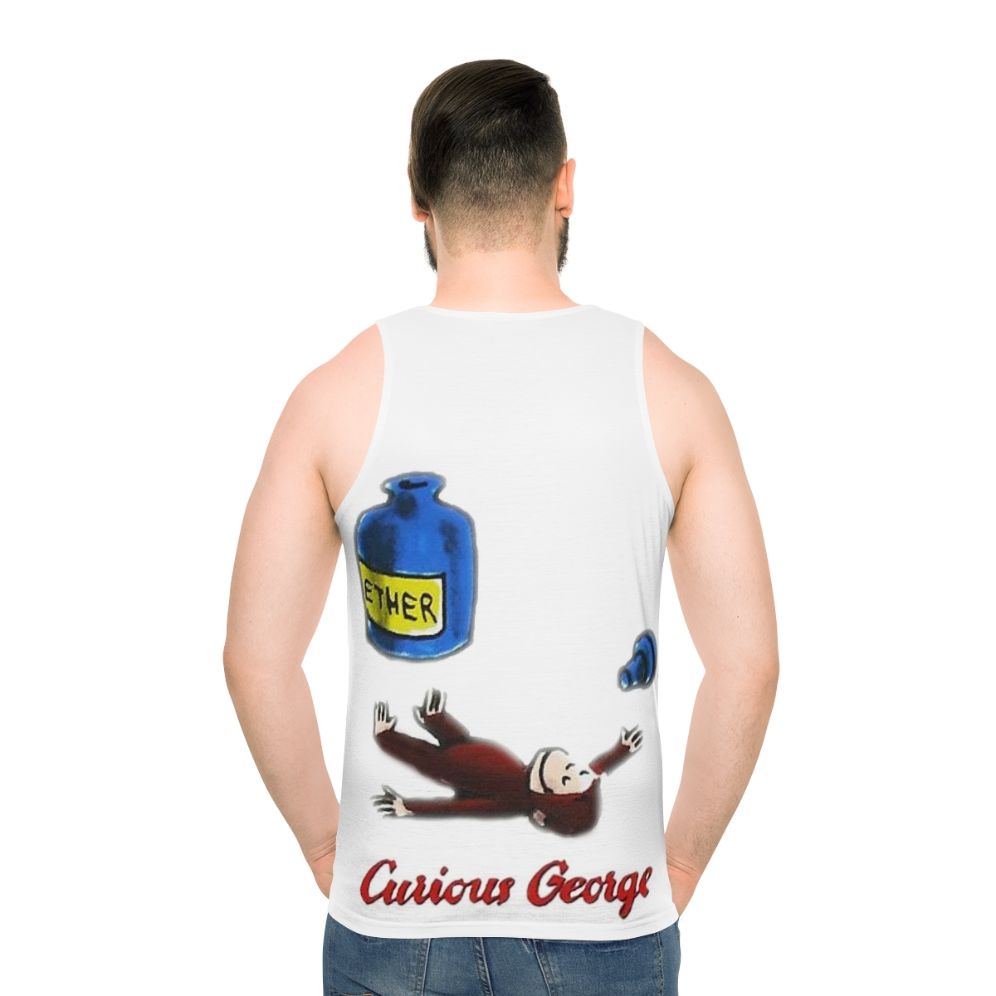Curious George Ether Huffing Unisex Tank Top