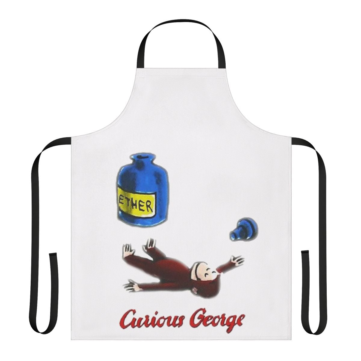 Curious George Inspired Ether Themed Apron