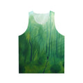 Currawong Dawn Unisex Tank Top with Australian Landscape Artwork