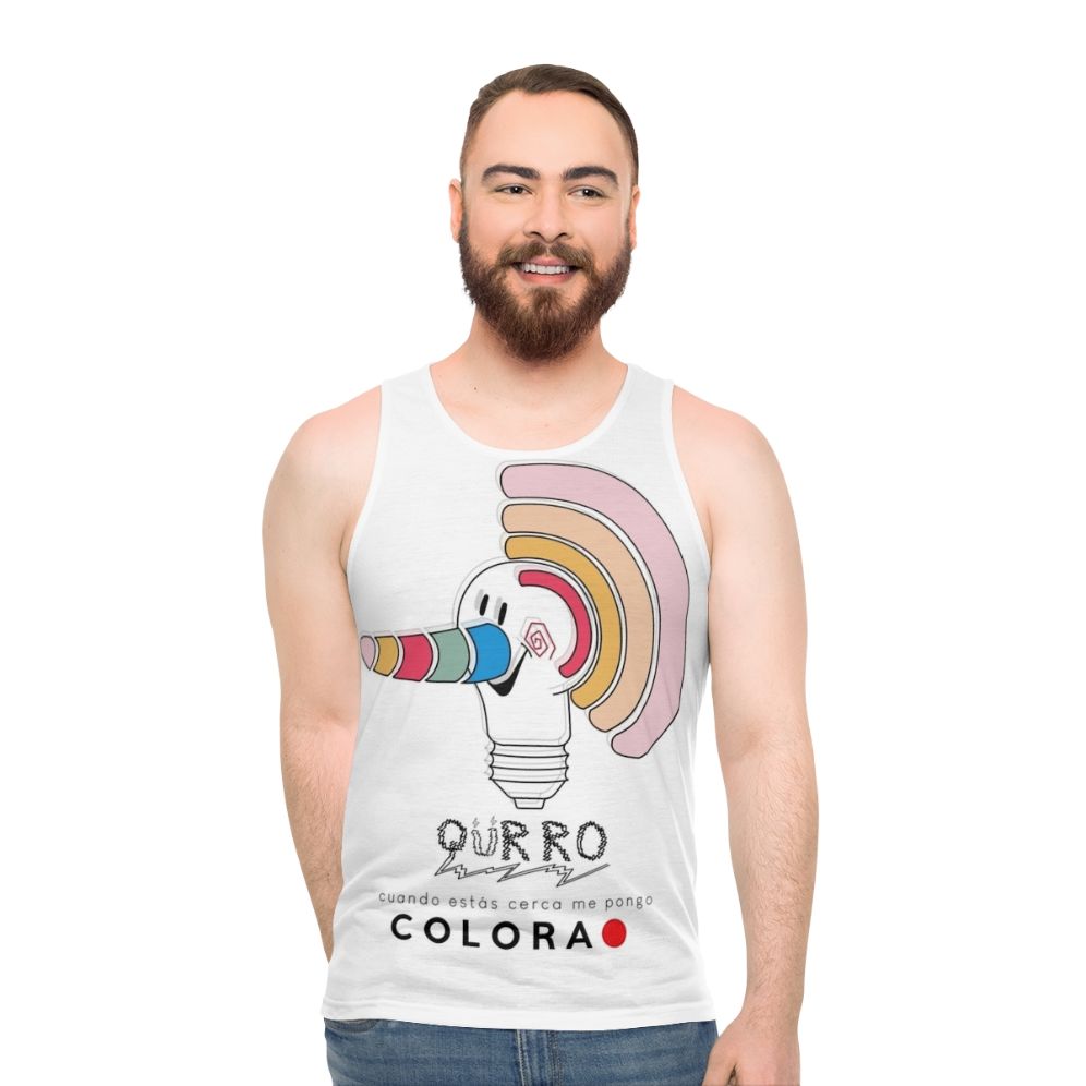 Curro Expo 92 Andalusian Light Bulb Unisex Tank Top