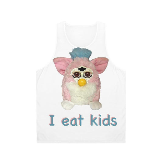 Cursed Furby Unisex Tank Top