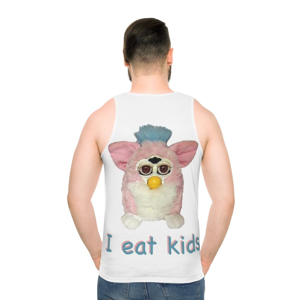 Cursed Furby Unisex Tank Top