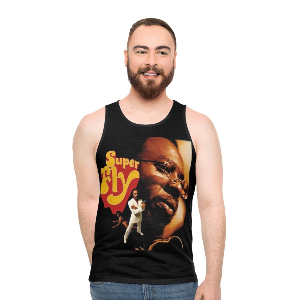 Curtis Mayfield Inspired Unisex Tank Top