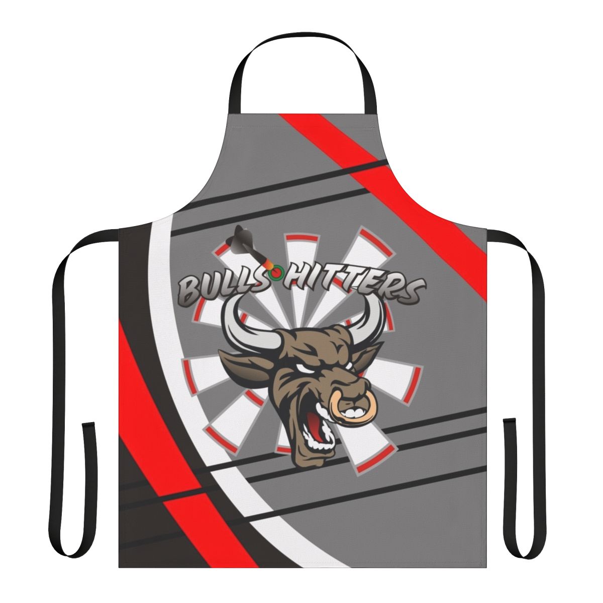 Custom darts apron with team name and design