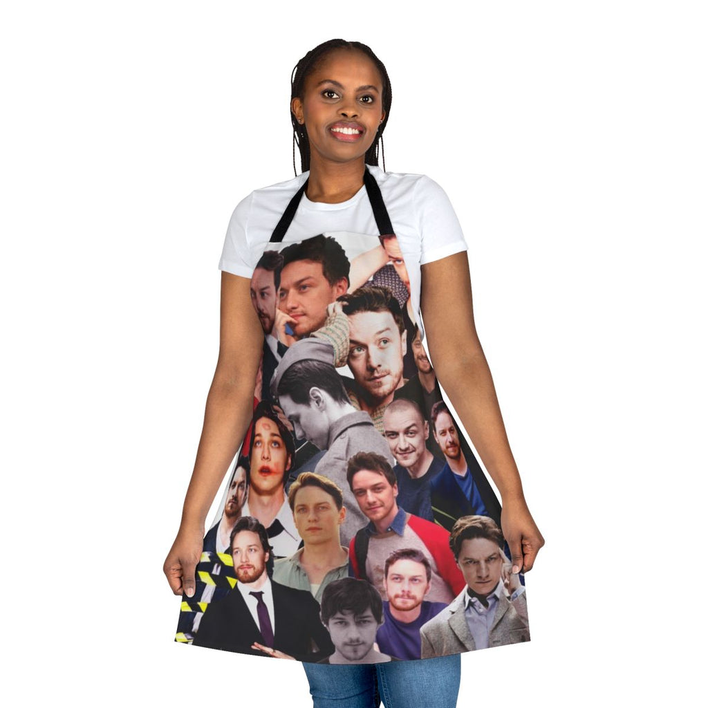 Custom apron featuring James McAvoy's likeness