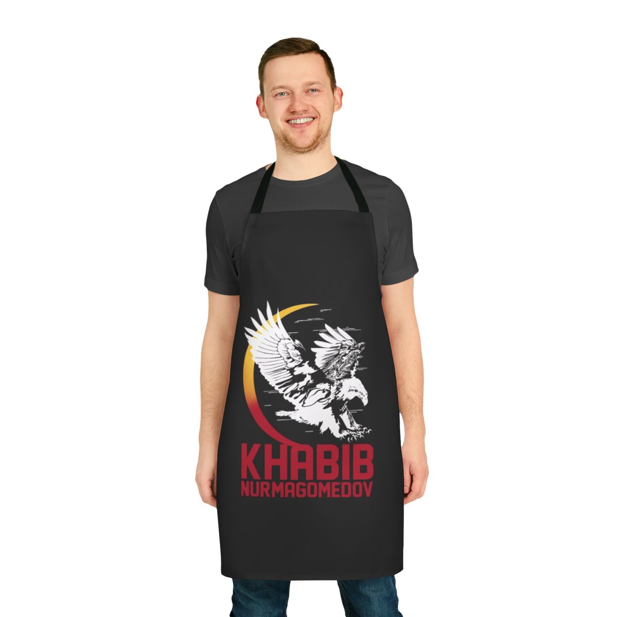 Custom Khabib Nurmagomedov "The Eagle" Themed Apron